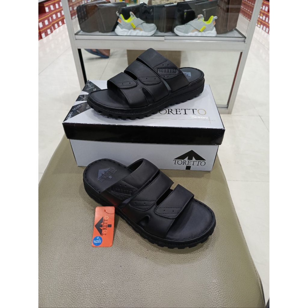 sandal Toreto Fersi royal kulit sapi asli sol tapak tebal