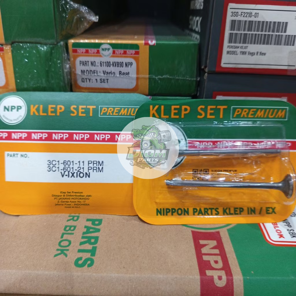 Klep Set Payung Klep NPP Mio Karbu Mio Soul Nouvo