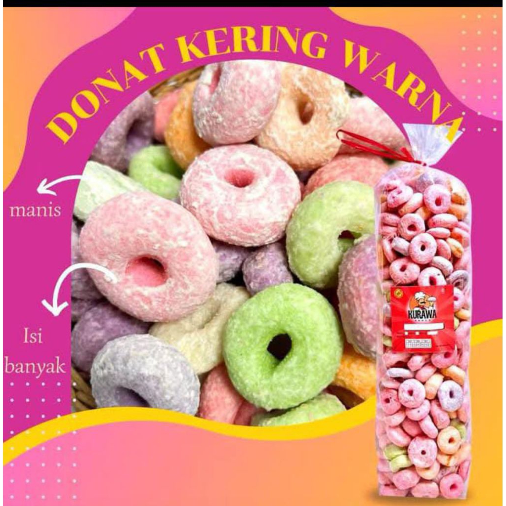 Harga pabrik ladu donat kering/Ladu manis 1kg