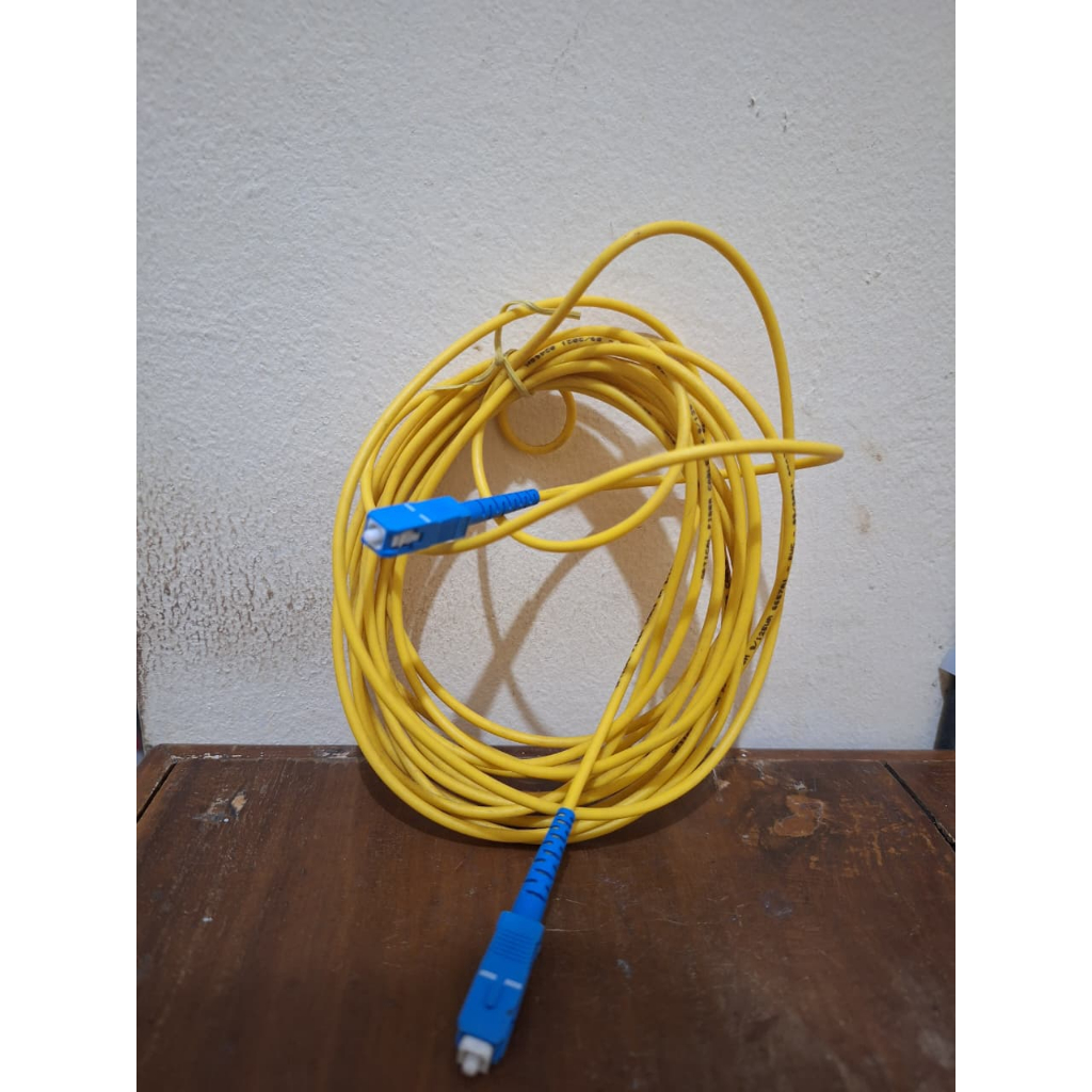 Kabel Fiber Optic Single Mode Patchcord 5 Meter
