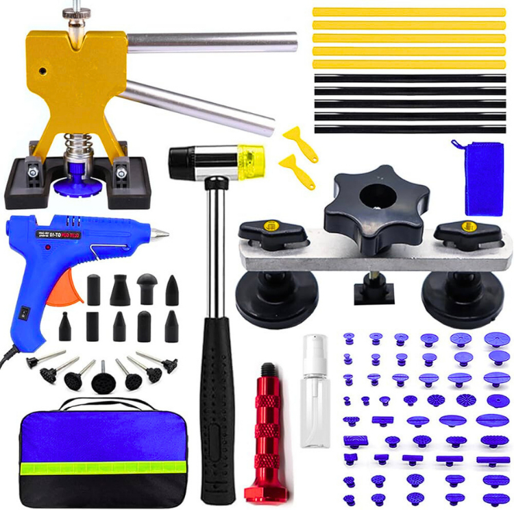 JAYA Alat Ketok Mejik Paket Lengkap PDR Alat Reparasi bodi Mobil motor  Penyok Ketok Magic Repair