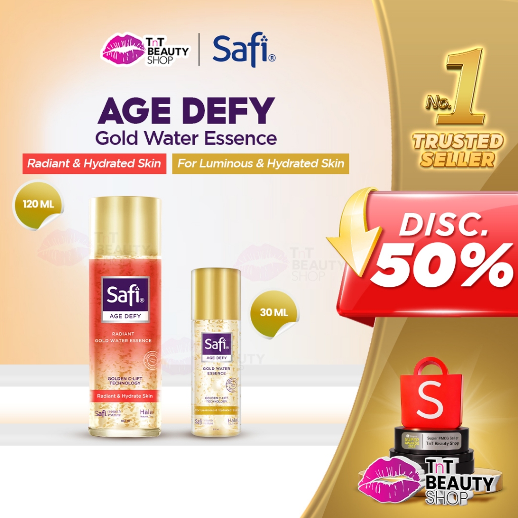 SAFI Age Defy Gold Water Essence 100 ml / mini size 30 ml | TnT Beauty Shop