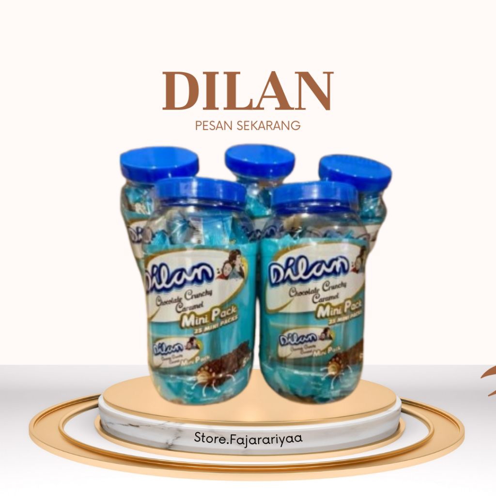 Dilan Chocolate Crunchy Caramel Toples
