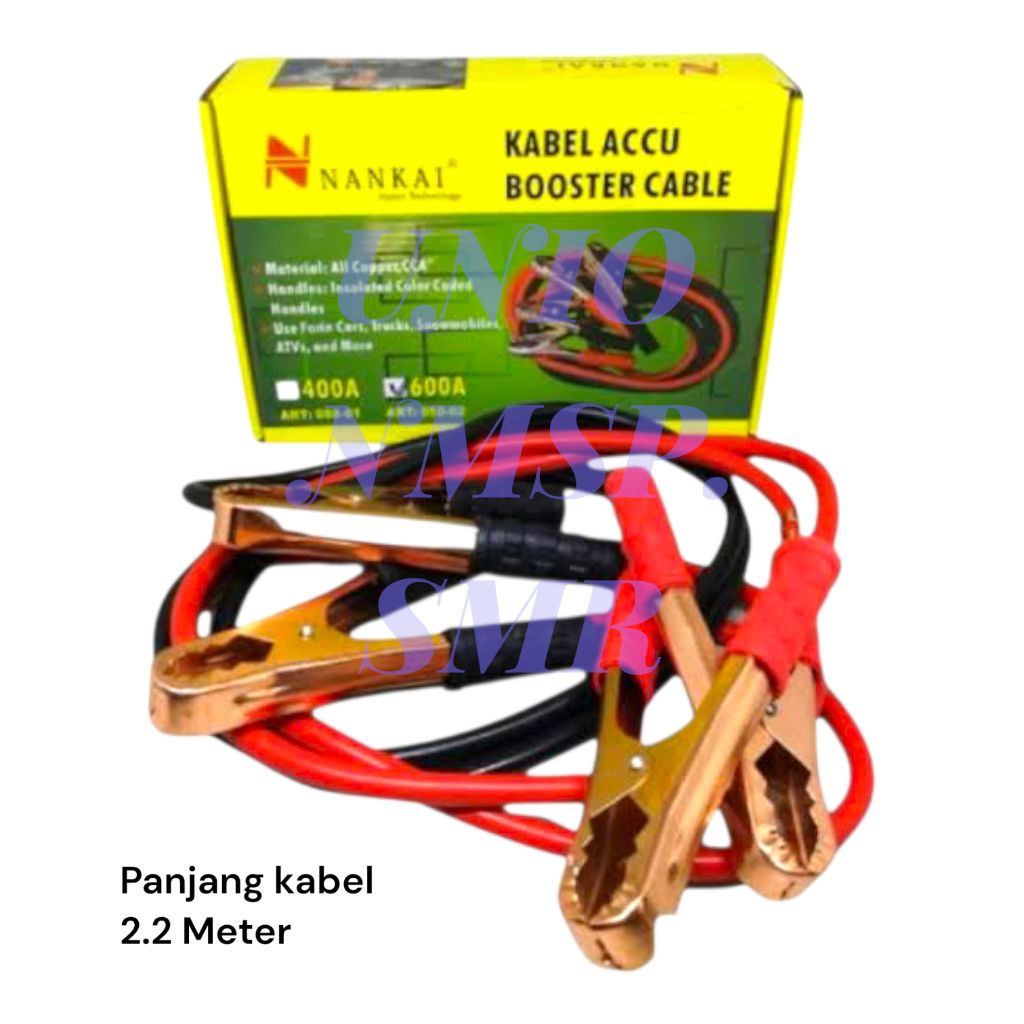 KABEL JUMPER AKI MOBIL 400A 500A 600A | KABEL BOOSTER STARTER AKI KABEL DARURAT MOBIL BESAR