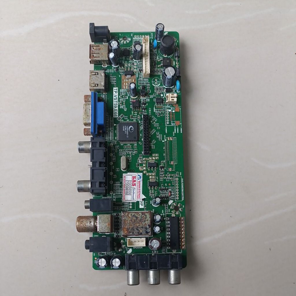 MB maenboard mesin tv LED AKARI LE 23B88S