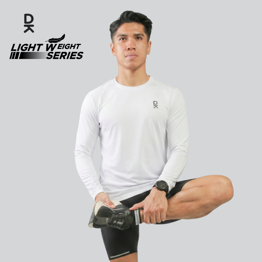 Duraking Jersey Olahraga Pria Lengan Panjang Light Weight Basic