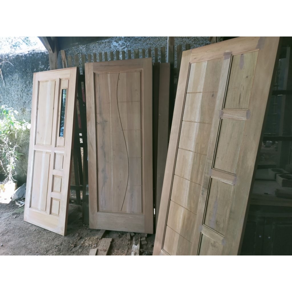 pintu utama pintu kamar kayu mahoni s