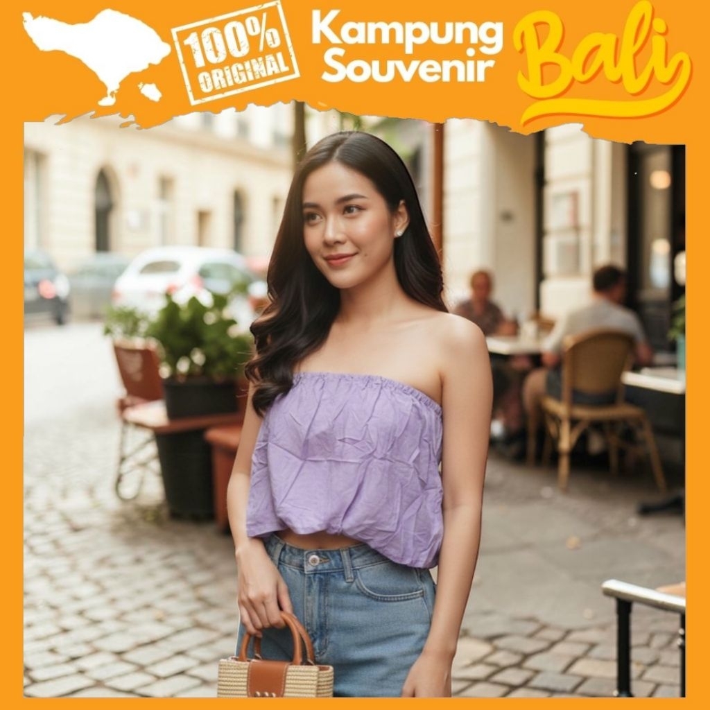 Kemben Terbang Bali Rayon Adem Baju Pantai Wanita Kekinian Oleh Oleh Khas Bali