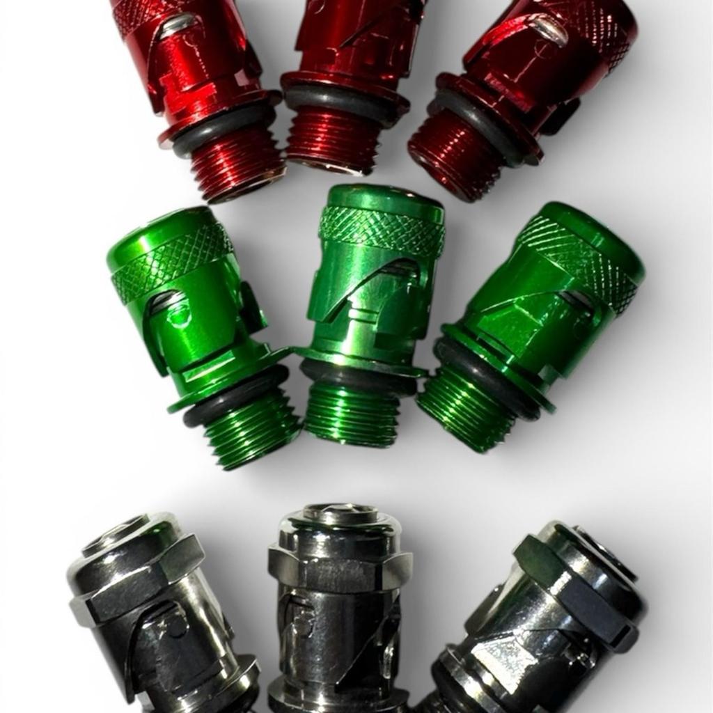 Staubli Setelan Angin Kaliper Bleeder Kaliper Staubli Cebol Billet Master Rem Kaliper M10 x 1.25