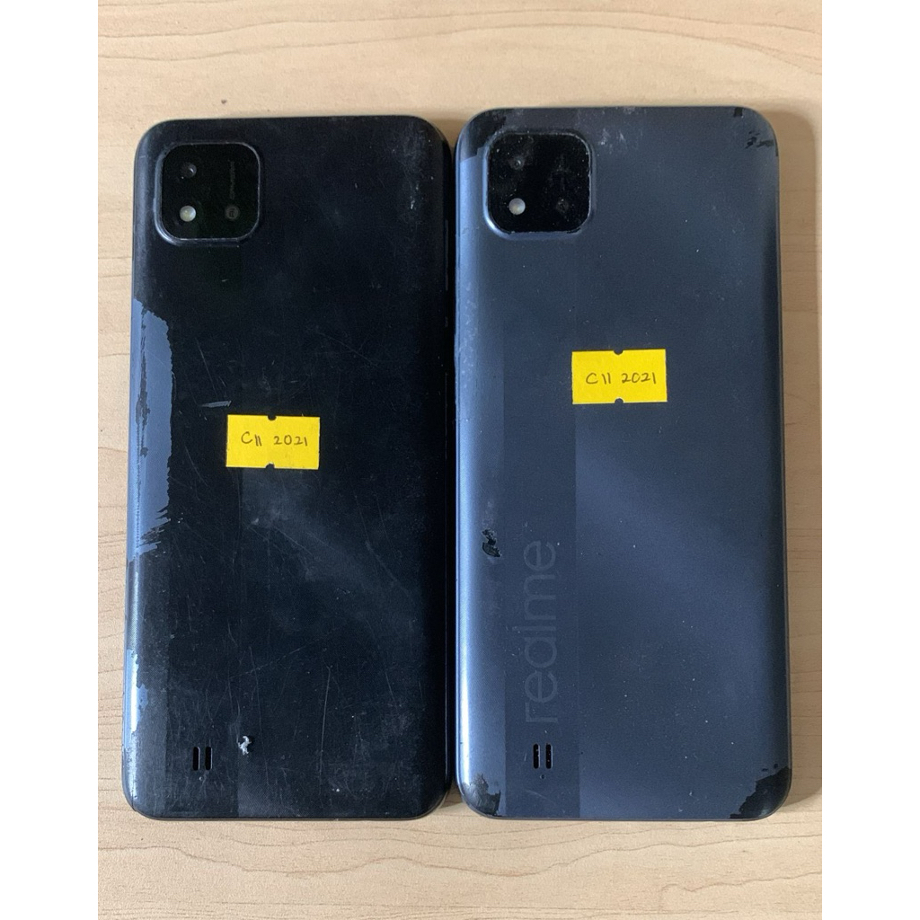 REALME C11 2021 mesin normal, minus LCD