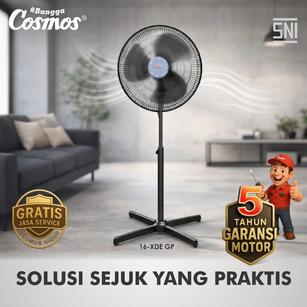 Kipas Angin Cosmos 16 "Xde GP