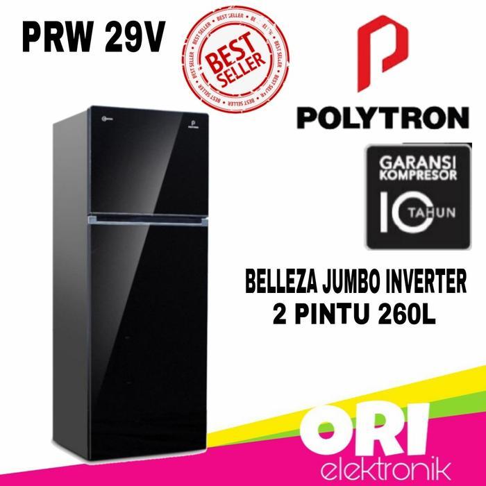 POLYTRON BELLEZA JUMBO INVERTER 260L PRW-29V ( SBY-SDA-GRESIK ONLY)