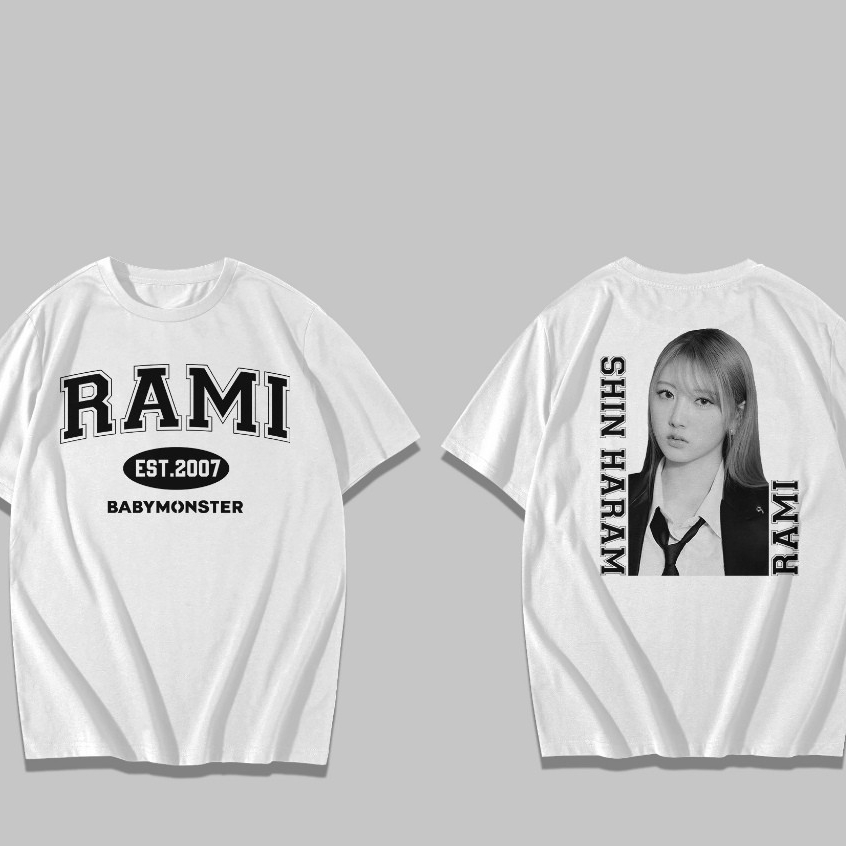 Kaos RAMI Babymonster / Kaos Babymonster / Kaos Kpop / Fansmerch