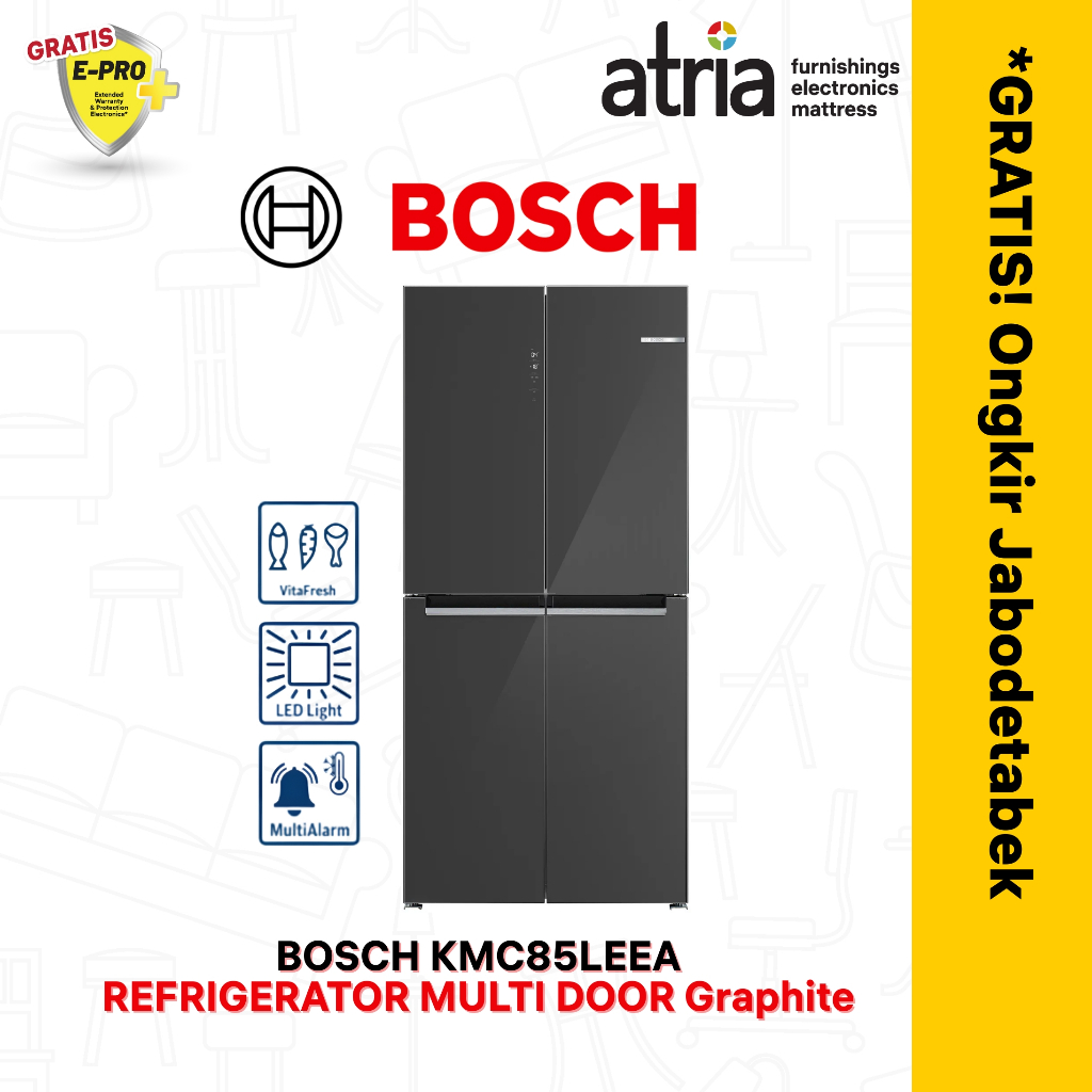 Bosch KMC85LEEA Kulkas Multi Door
