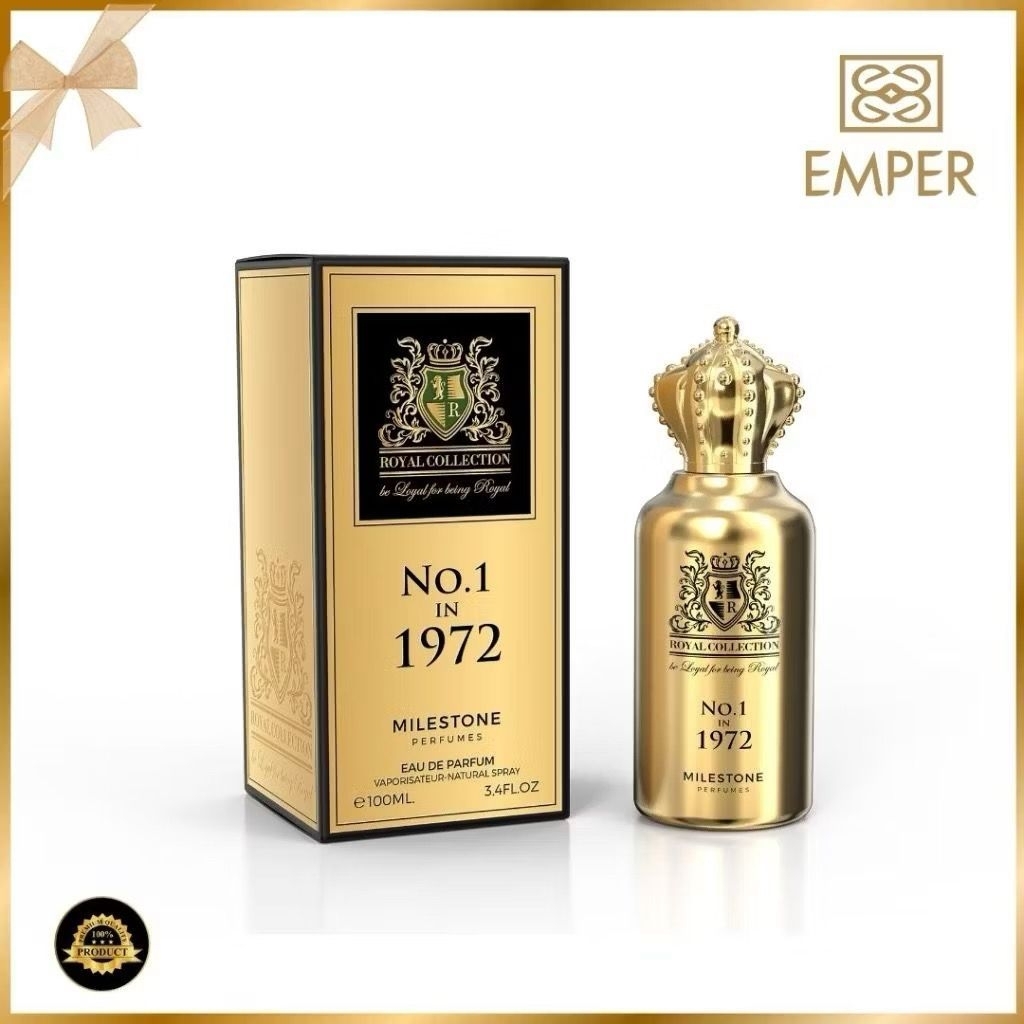 Emper Milestone Royal Collection No. 1 In 1972 Unisex Edp 100ml