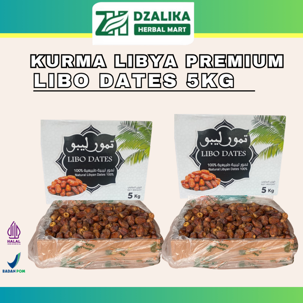 KURMA LIBYA PREMIUM LIBO DATES 5KG | NATURAL LIBYAN DATES
