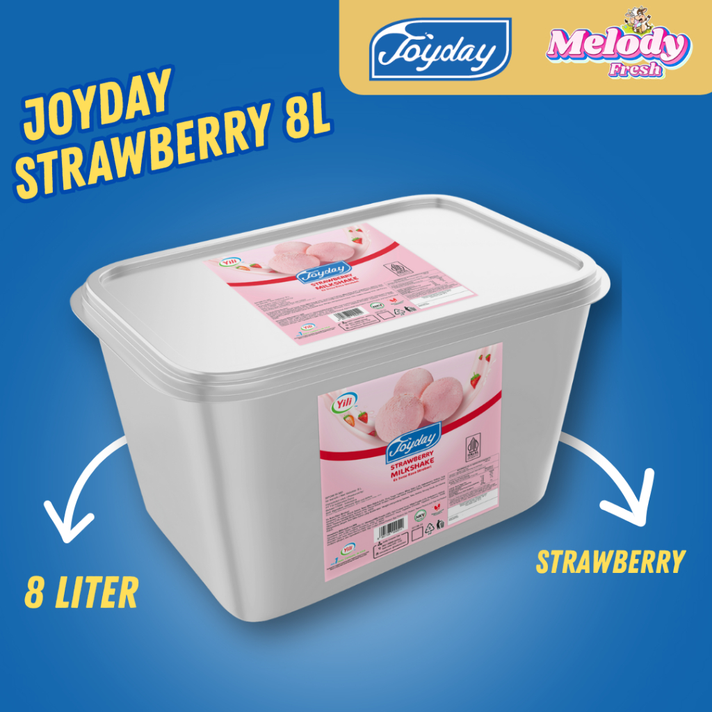 JOYDAY Es Krim Strawberry 8 Liter