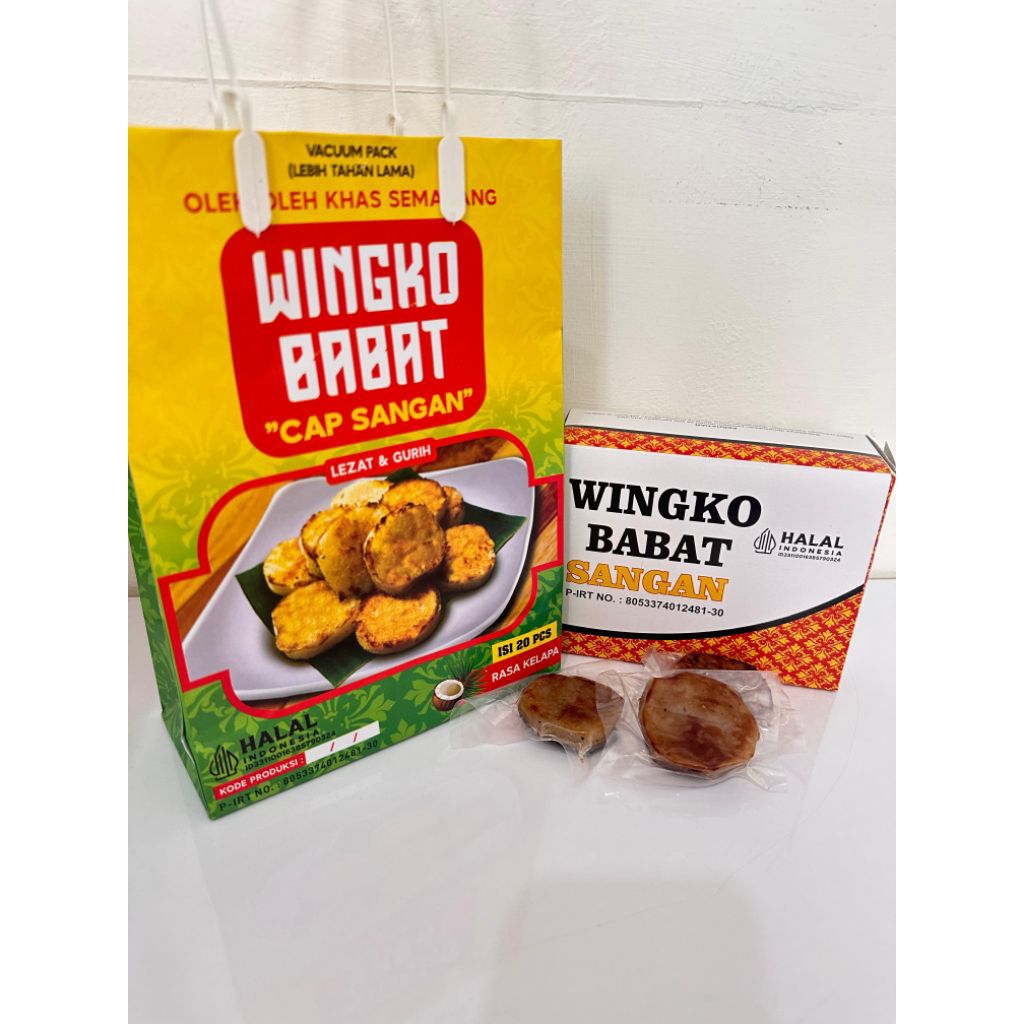 Wingko Sangan wingko babat rasa original kelapa VACUM PERBIJI