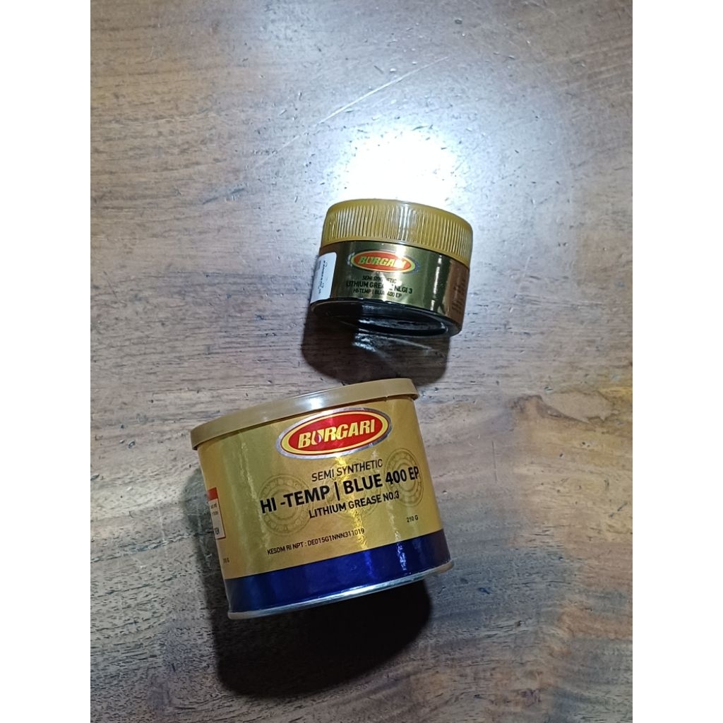 Minyak Gemuk Burgari Semi Synthetic - STEMPET(Biru)