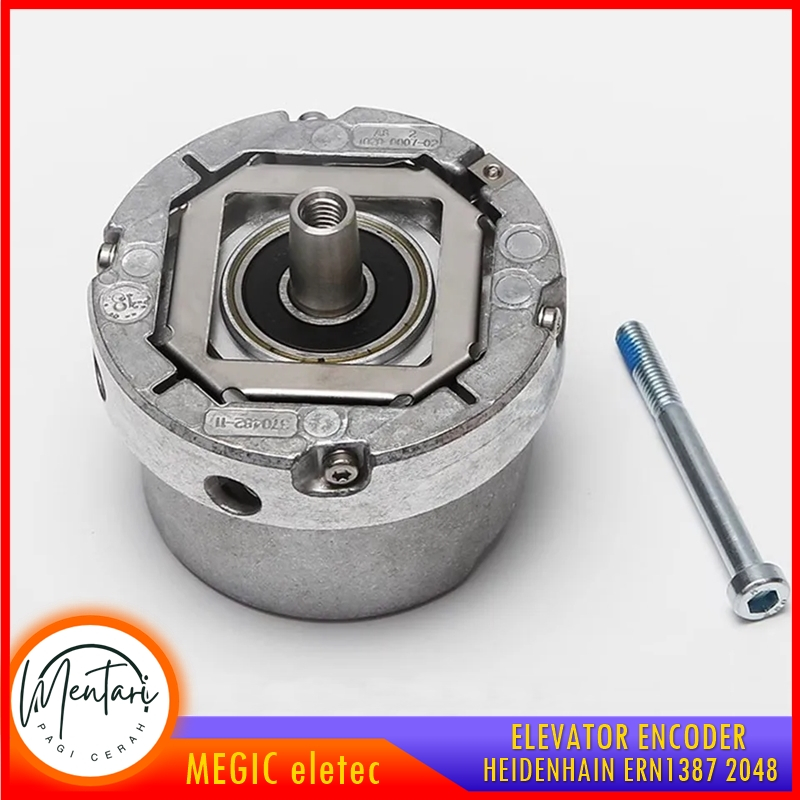 Heidenhain 1387 2048 Rotary Encoder Gearless Mesin Permanent Magnet Motor