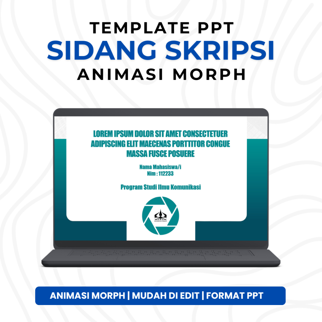 Template PPT Premium SIDANG TRISAKTI - Animasi Morph, Animasi Bergerak | PPT 14