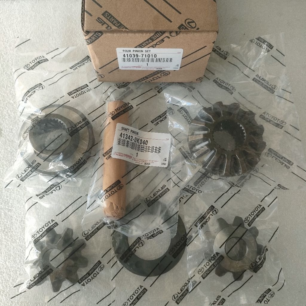 Gigi Bolu Set & Shaft Gardan Belakang Hilux Single Cabin Fortuner 4x2 41039-71010