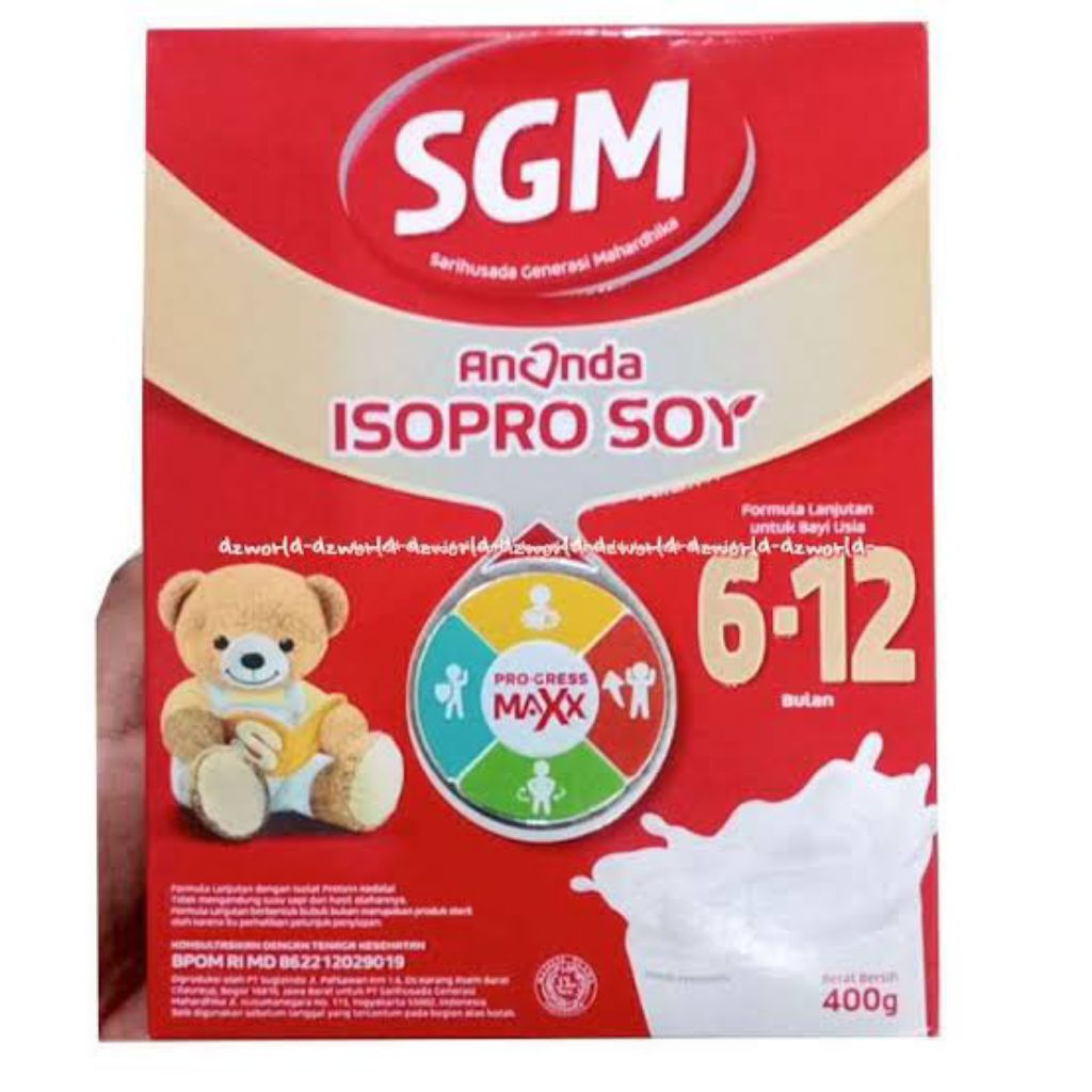 Susu sgm soya 6-12 bulan