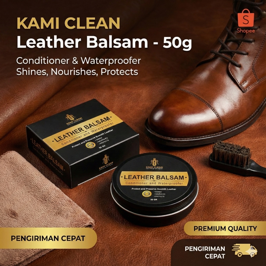 Semir Sepatu Jaket Kulit Asli Tas Bahan Sintetis