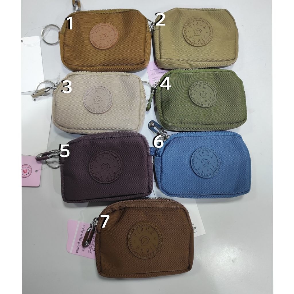 DOMPET KOIN PIOMA 1 RUANG B0008 POLOS