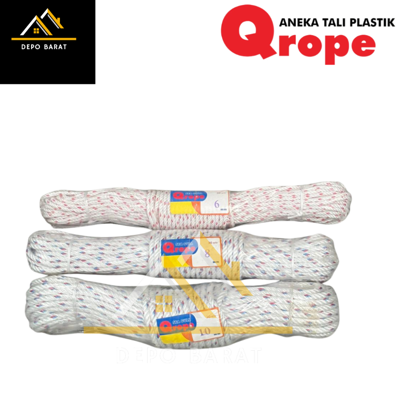 Tali Tambang Qrope 10mm 30 meter