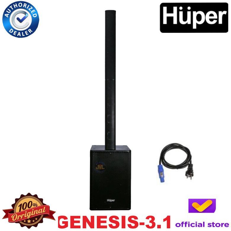 Huper Genesis 3.1 Speaker Column Aktif Original Huper 31 Speaker Aktif