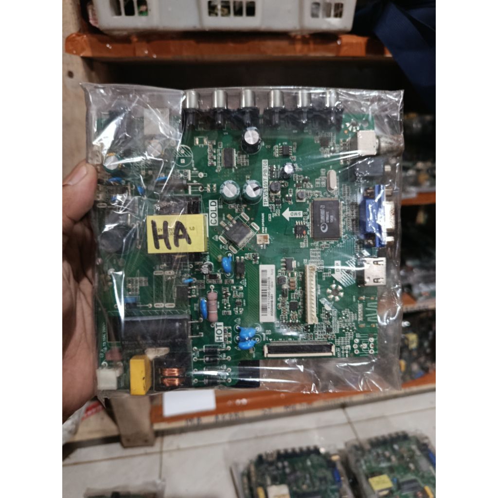 MB MOBO MAINBOARD MODULE MESIN TV IKEDO MB IKEDO TP.VST59T.PB708