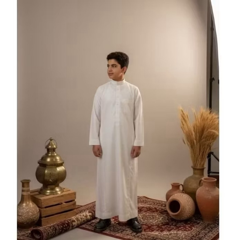 Jubah Al-Noor Anak Polos