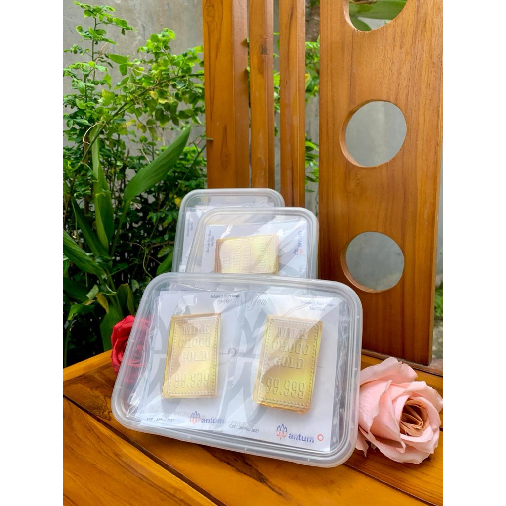 COKLAT ANTUM MINI GOLD - Free Amplop Lebaran