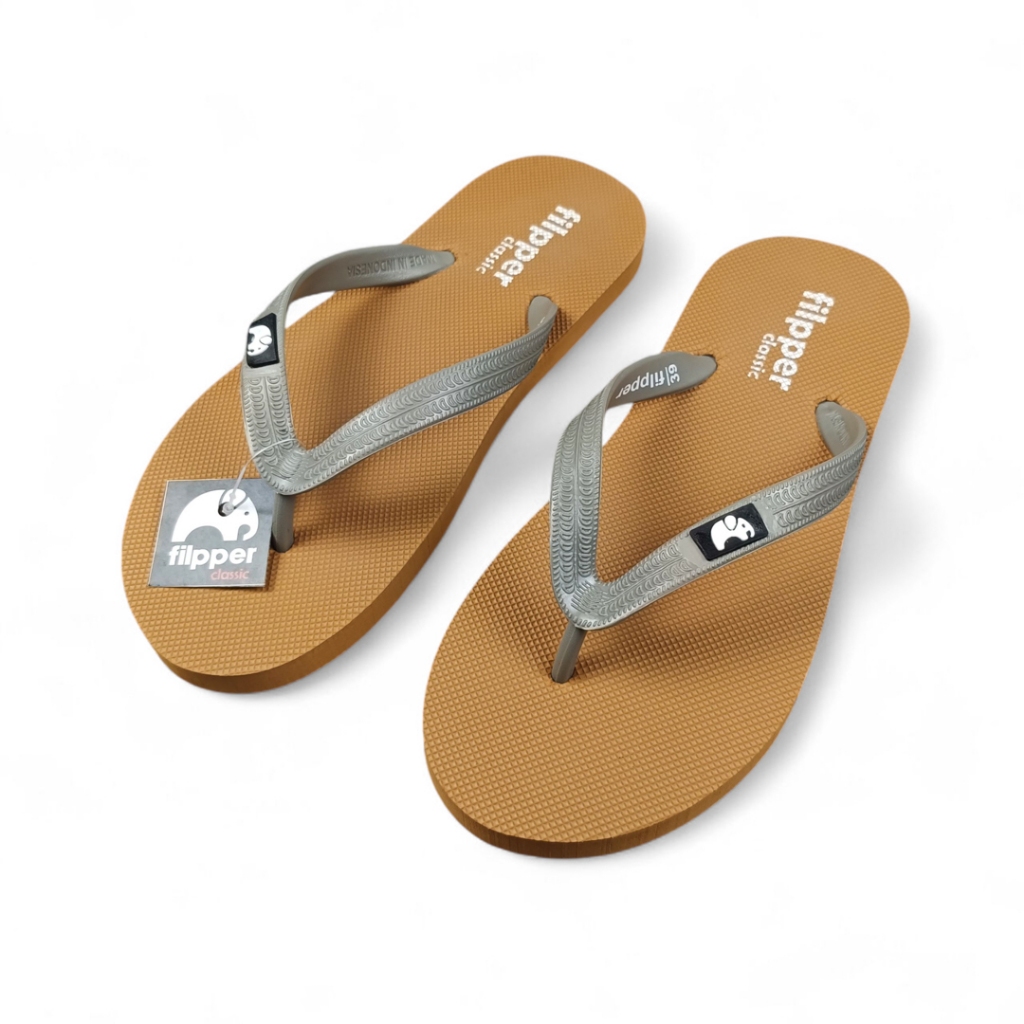 Sandal Jepit Pria - Sandal Pria Kasual Filpper - Sandal Cowok Dewasa Classic 1 Warna SIze 39 - 43 JI