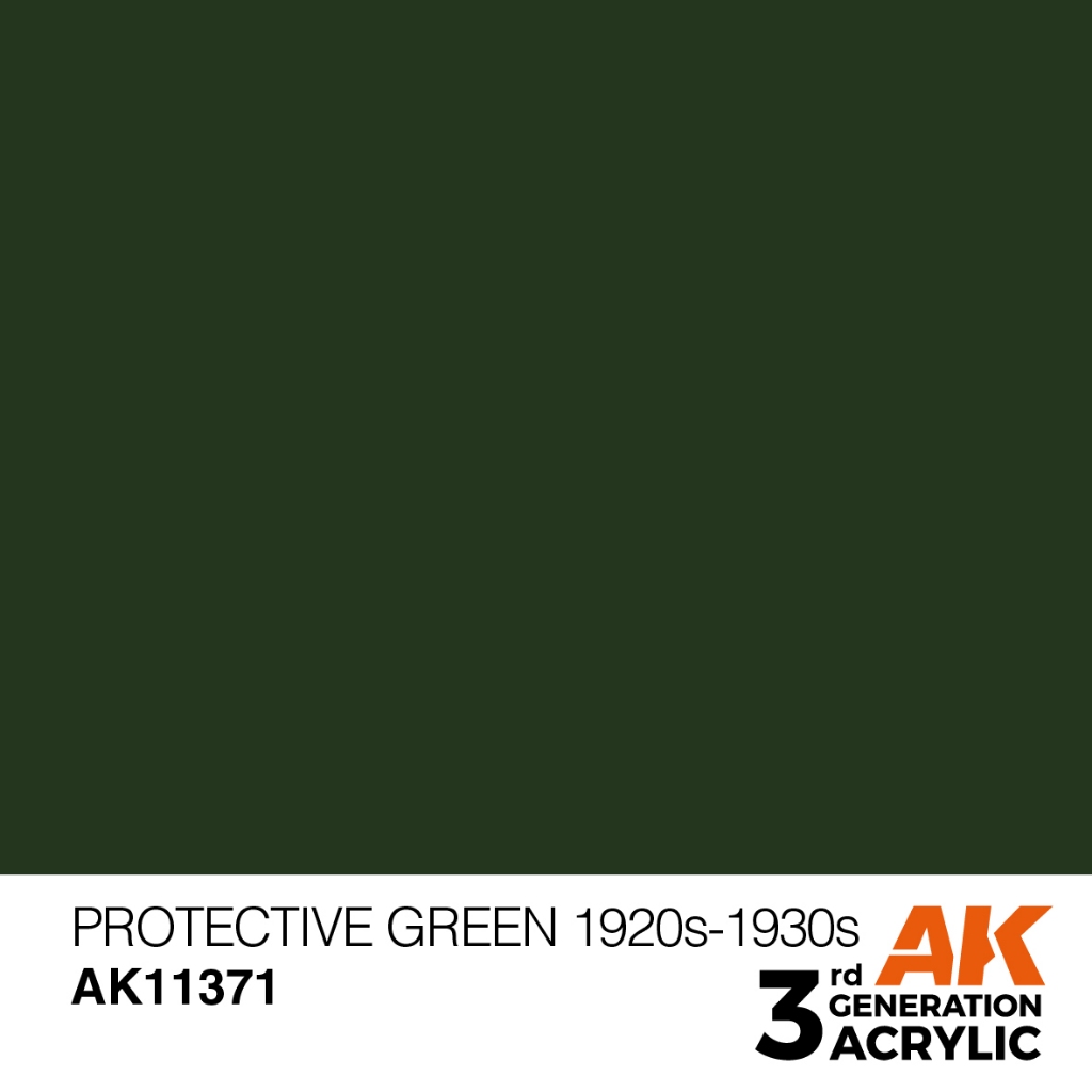 AK 11371 Protective Green 1920S-1930S - Acrylic Military Figure
