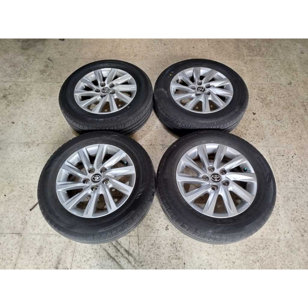 Velg Mobil R16 Seken Oem Innova Zenix Ring 16 Ban 205 65 R16