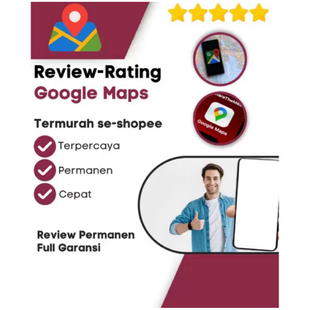 JASA REVIEW GOOGLE MAPS BISNIS TERBAIK