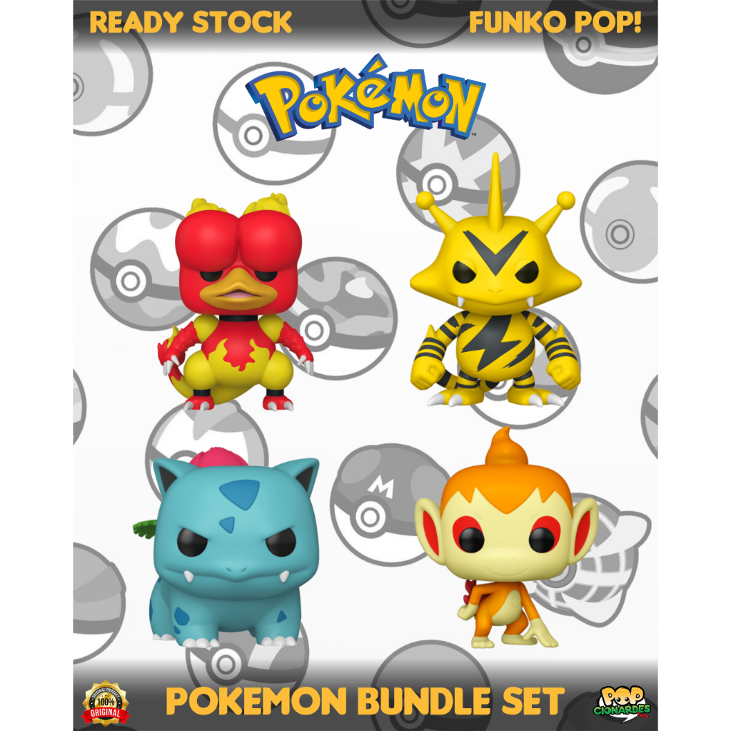 Funko POP Games - Pokemon - Bundle Set