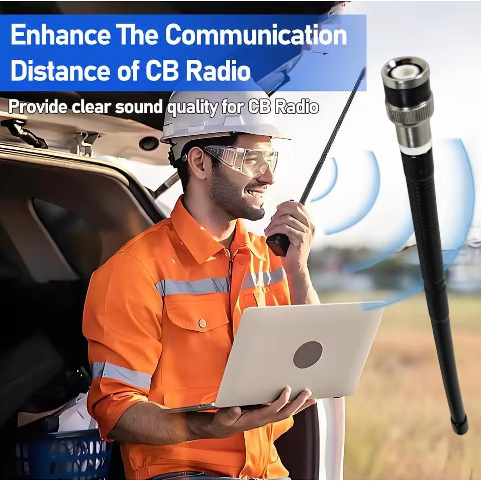 Antena HT Walkie Talkie Radio Handheld Telescopic 27MHz