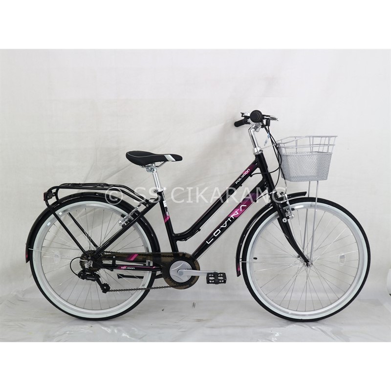 Sepeda Keranjang Polygon Lovina Uk 20 dan 24 Alloy