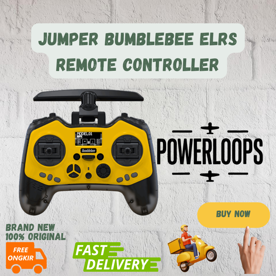 Jumper Bumblebee ELRS 2.4G OLED Screen Hall Sensor Gimbal EdgeTX Radio Controller TX