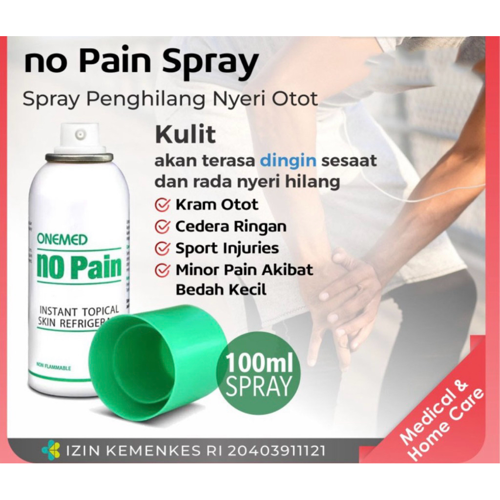 No Pain Spray 100Ml Onemed