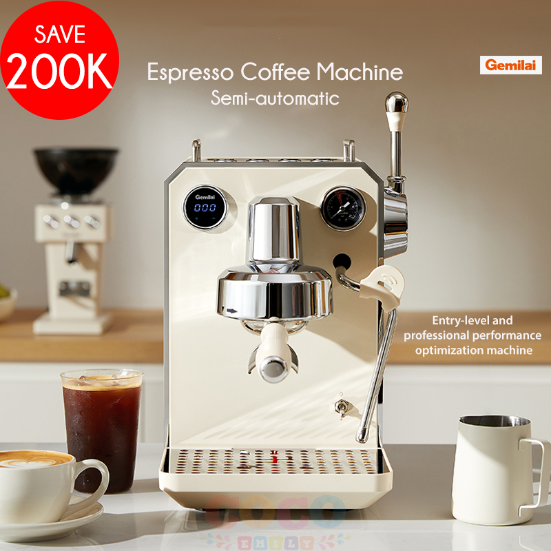 Pre-order GEMILAI G3006 Semi-automatic Espresso Coffee Machine for home small office