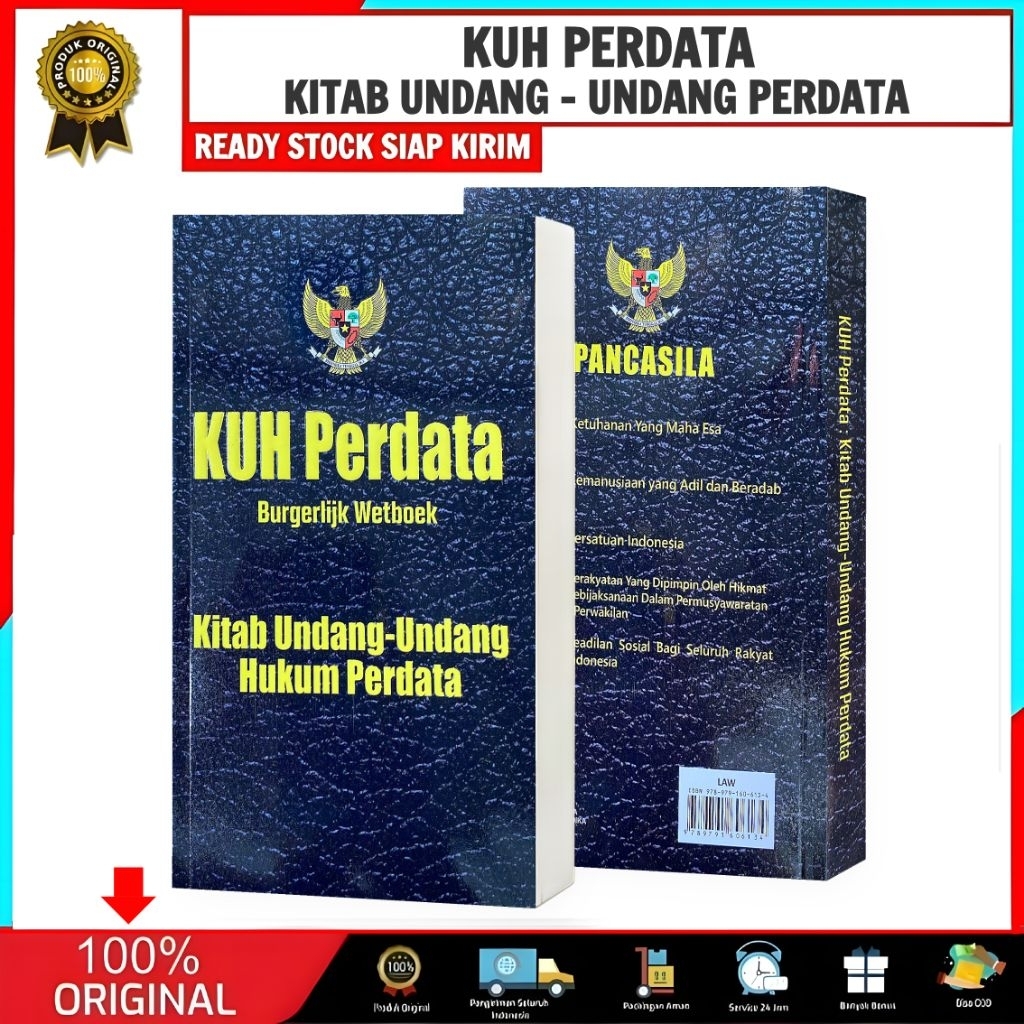 BUKU KUH Perdata Kitab UU Hukum Perdata Terupdate