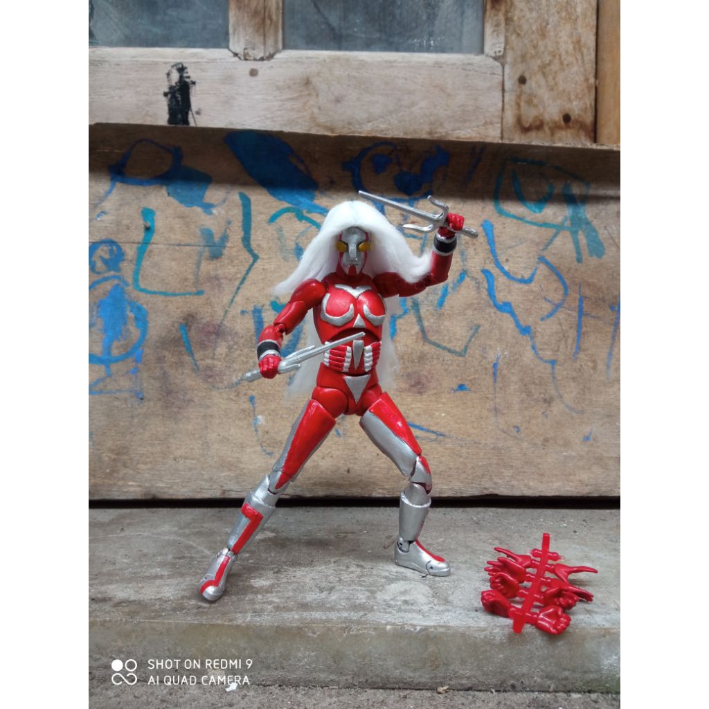 Shf megaloman custom action figure 1/12 # kitbash Tokusatsu Toys vintage Gundam Ultraman Showa Kamen