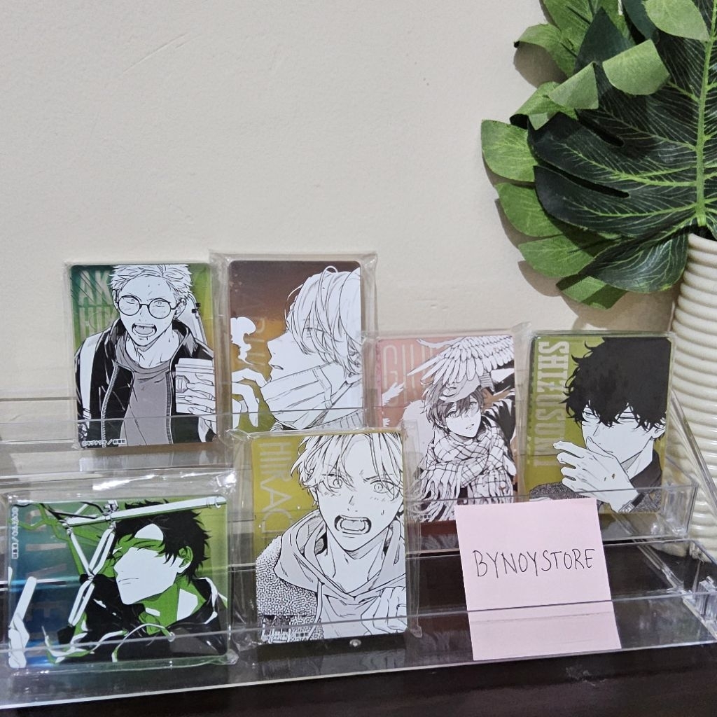 [ Official] Merchandise Given Acrylic Block Mafuyu Haruki Akihiko Hiragi Shizusumi