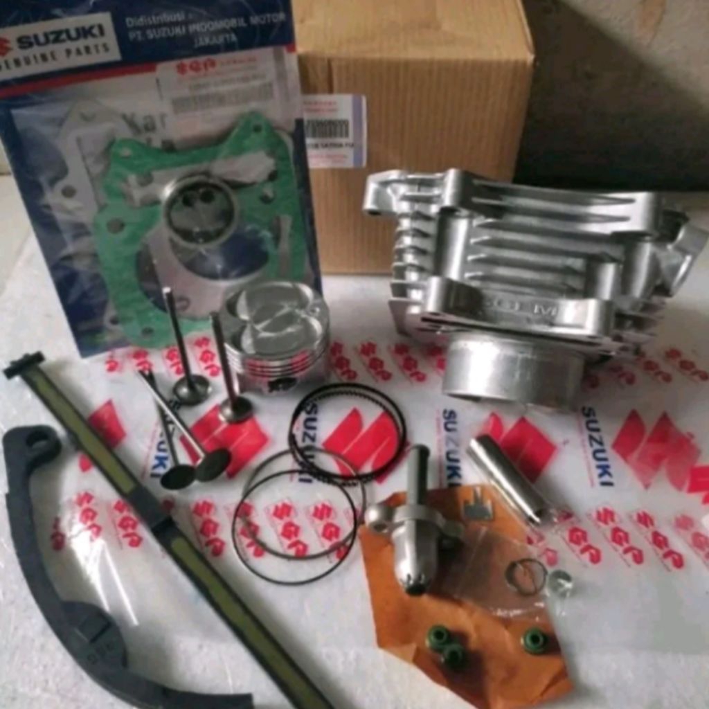 PAKET FULSET BLOCK SEHER SUZUKI SATRIA FU 150 KARBU ORI