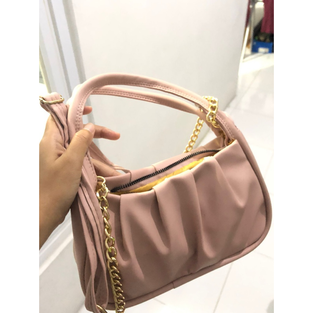 [NEW] Tas Selempang Nude Pink