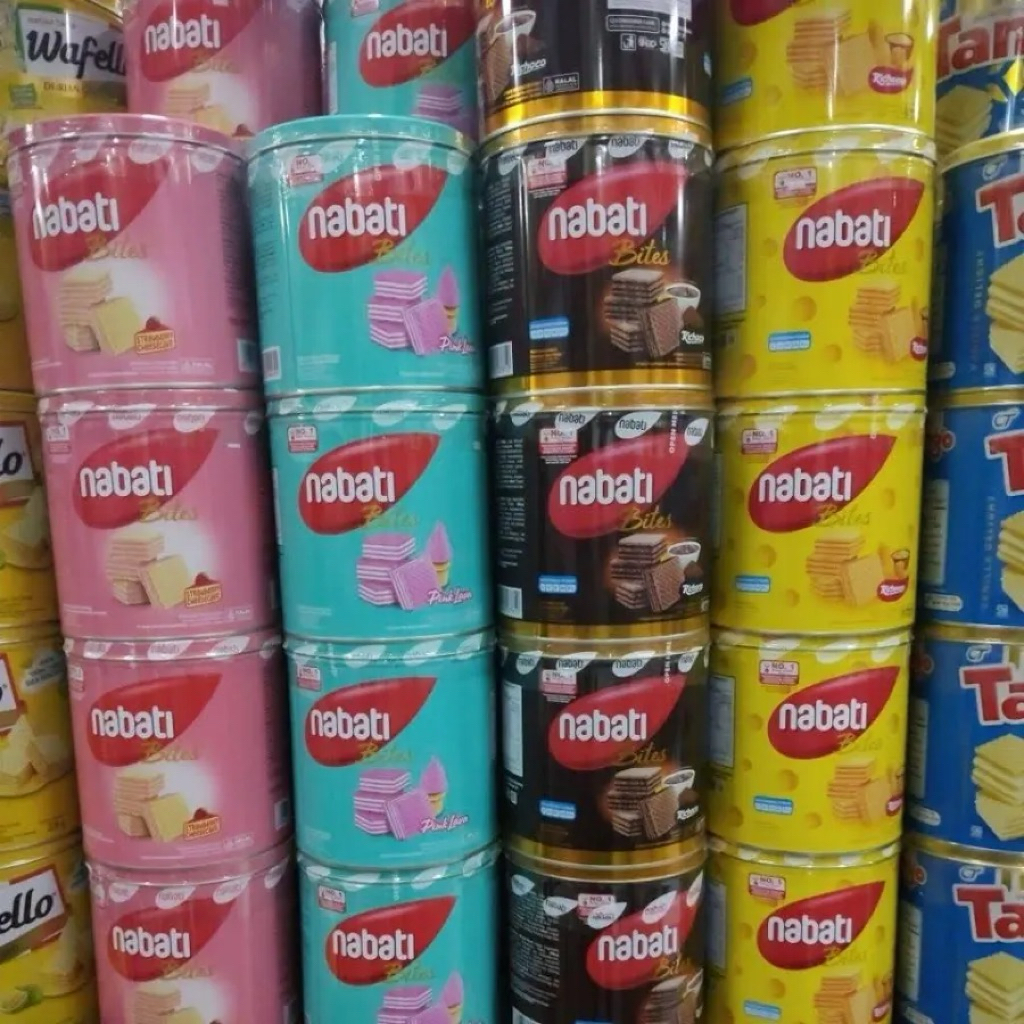 [New] Nabati Kaleng 1 karton isi 6 kaleng